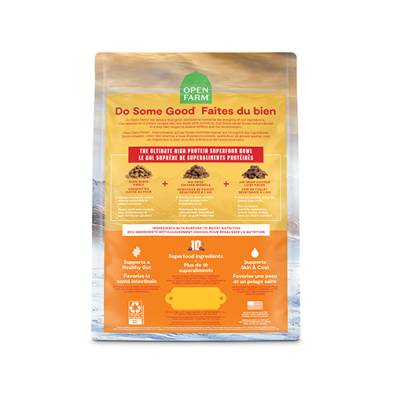 OPEN FARM EPIC BLEND CHICKEN & SUPERFOOD RECIPE DRY DOG FOOD 3.5LB