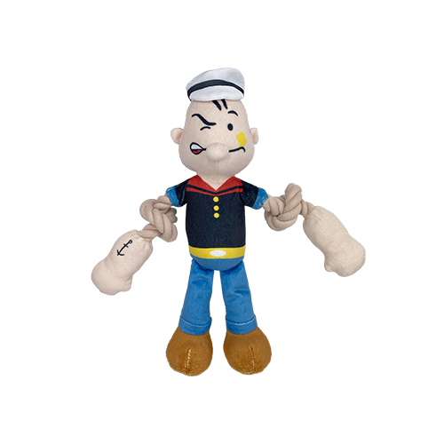 MULTIPET POPEYE WITH ROPE ARMS DOG TOY