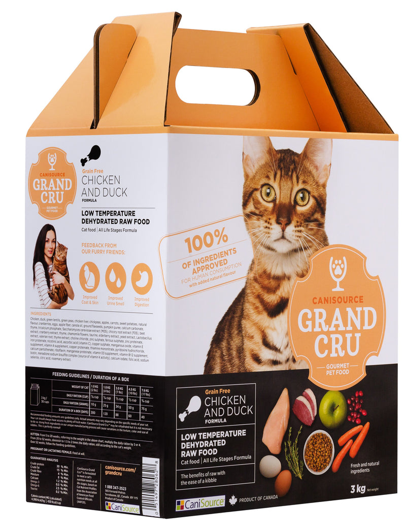 CANISOURCE GRAND CRU GRAIN FREE CHICKEN AND DUCK CAT 3KG