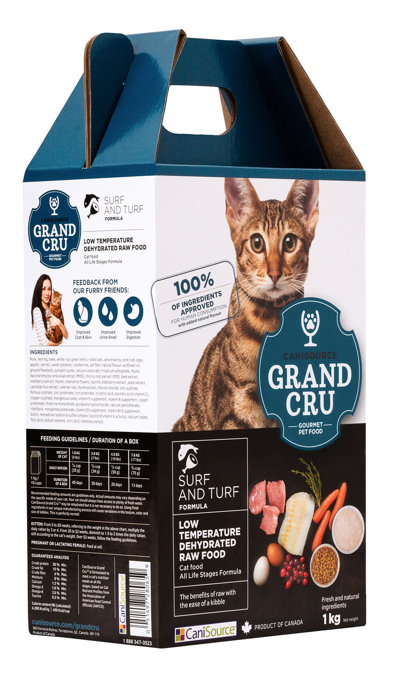 CANISOURCE GRAND CRU SURF AND TURF CAT 1KG