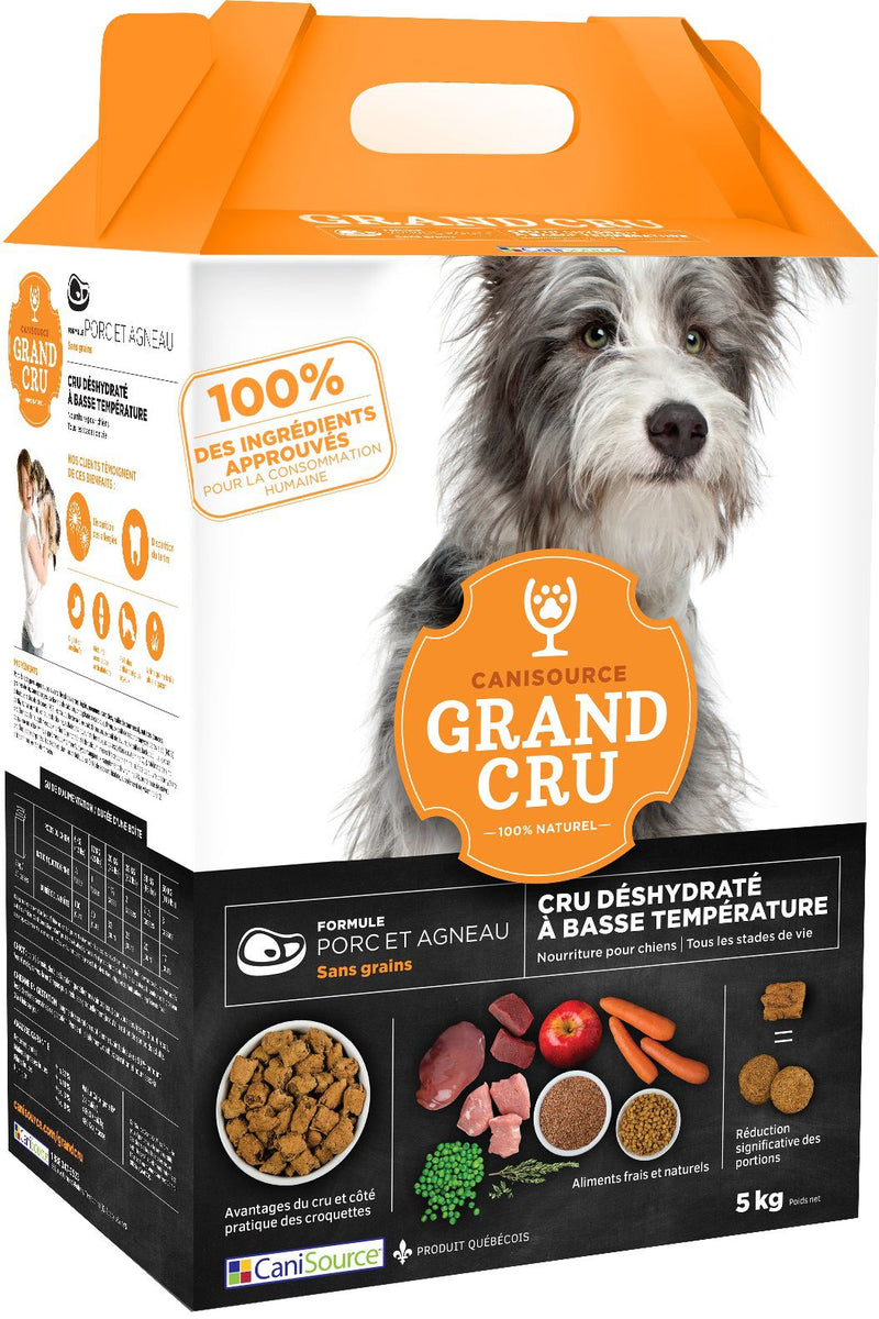 CANISOURCE GRAND CRU GRAIN FREE PORK AND LAMB DOG 5KG