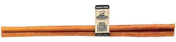 REDBARN ODOUR FREE BULLY STICK DOG 12IN