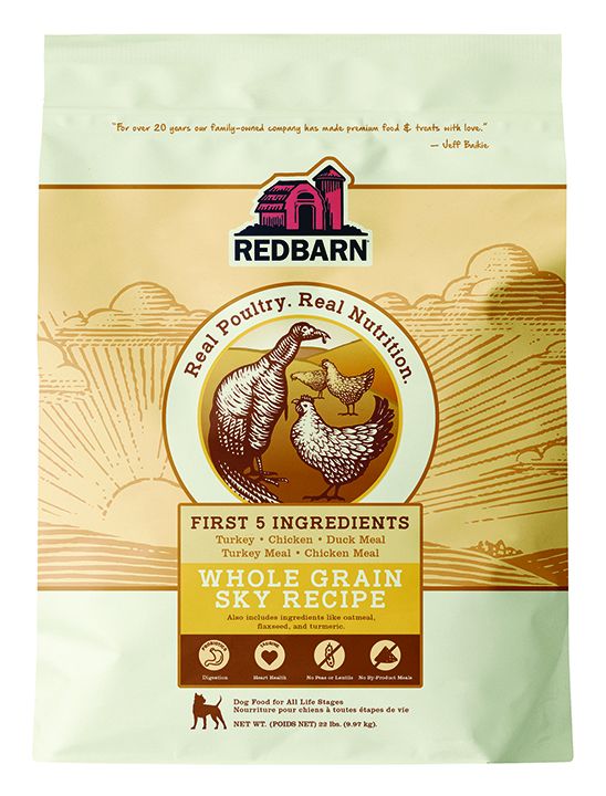 REDBARN WHOLE GRAIN DRY DOG FOOD SKY RECIPE 22LB