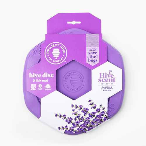 PROJECT HIVE PET COMPANY SCENTED COLLECTION HIVE DISC DOG TOY