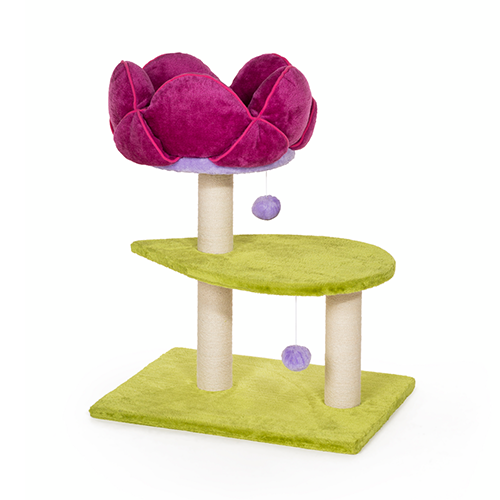 PREVUE HENDRYX FLOWER POWER CAT POST