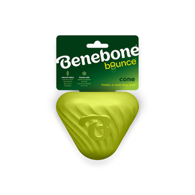 BENEBONE BOUNCE RUBBER CONE DOG TOY