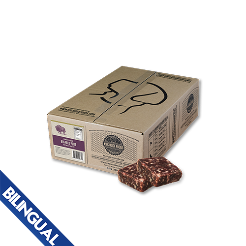K9 CHOICE FOODS BUFFALO PLUS FROZEN DOG FOOD 20 LB