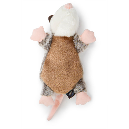 GODOG FLATZ FLATTIE OPOSSUM LARGE DOG TOY