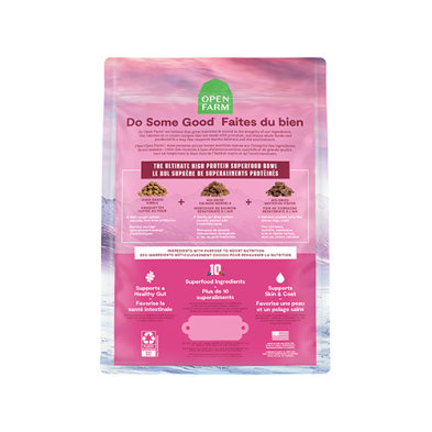 OPEN FARM EPIC BLEND SALMON & SUPERFOOD RECIPE DRY DOG FOOD 3.5LB