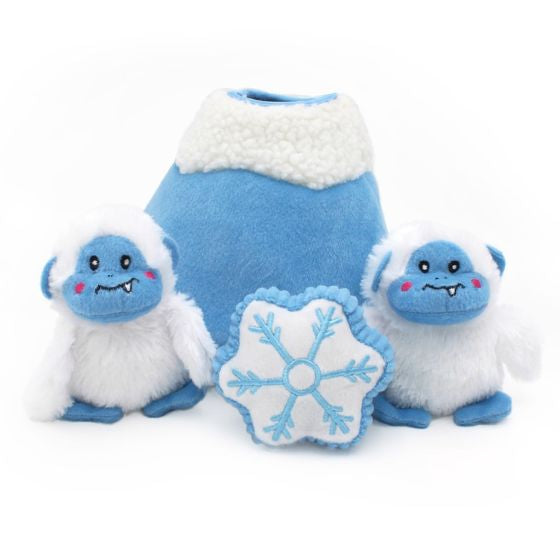 ZIPPY PAWS HOLIDAY BURROW - YETI MOUTAIN