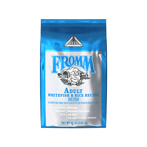 FROMM CLASSIC ADULT WHITEFISH & RICE RECIPE DRY DOG FOOD 30LB