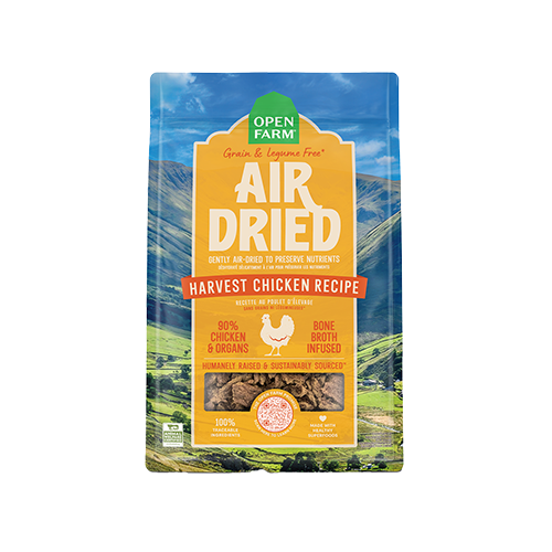 OPEN FARM AIR DRIED HARVEST CHICKEN RECIPE FOR DOGS 16OZ