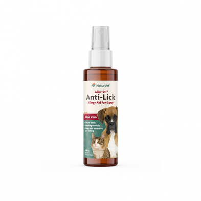 NATURVET ALLER-911 ANTI-LICK PAW SPRAY 8 OZ