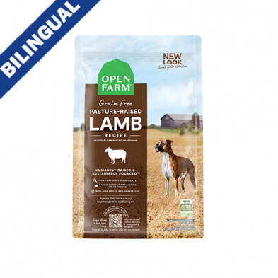 OPEN FARM PASTURED-RAISED LAMB GRAIN-FREE 22LB