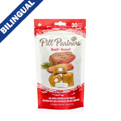 THIS & THAT PILL PARTNERS BEEF RECIPE DOG TREAT 150 GM