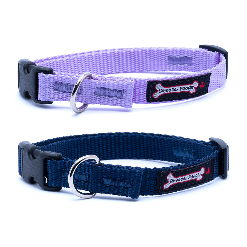 SMOOCHY POOCHY NYLON 5/8” COLLAR SMALL