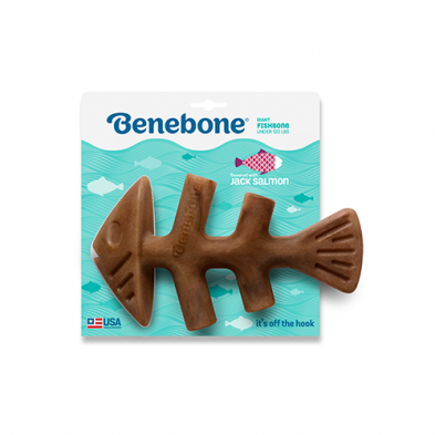 BENEBONE FISHBONE SALMON FLAVORED GIANT DOG CHEW