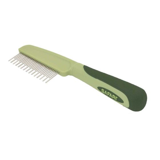 SAFARI DOG SHEDDING COMB WITH ROTATING TEETH DOG 1PC