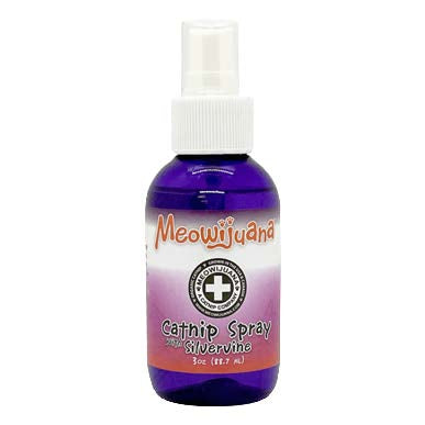 MEOWIJUANA - CATNIP SPRAY WITH SILVERVINE 3OZ