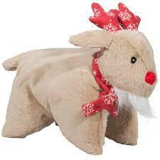 HUGGLEHOUNDS - CHRISTMAS SQUOOSHIE REINDEER SMALL