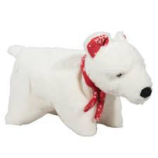 HUGGLEHOUNDS - CHRISTMAS SQUOOSHIE POLAR BEAR SMALL