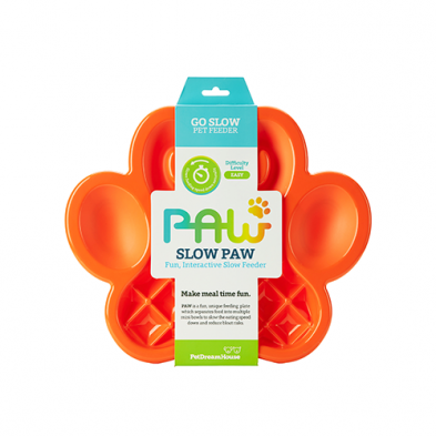 PETDREAMHOUSE PAW DISH SLOW FEEDER