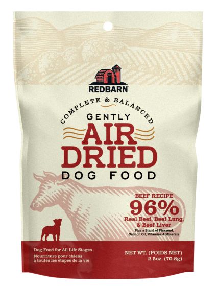 REDBARN DOG AIR DRIED 2.5OZ