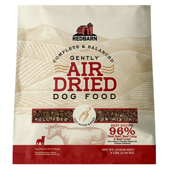 REDBARN DOG AIR DRIED BEEF RECIPE DOG 5LB