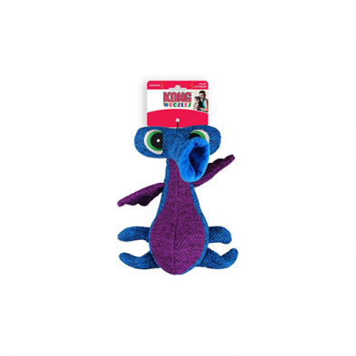 KONG WOOZLES BLUE DOG TOY