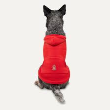 GOOD-EEZ KANGAROO FLEECE HOODIE RED/BLACK XL