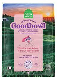 OPEN FARM GOODBOWL WILD- CAUGHT SALMON & BROWN RICE RECIPE FOR CATS 7LB