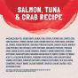 NATURAL BALANCE PLATEFULLS SALMON TUNA AND CRAB IN GRAVY 3OZ