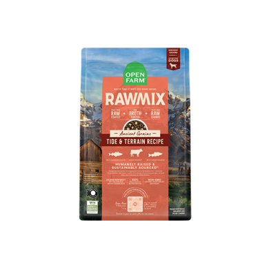 OPEN FARM RAWMIX TIDE & TERRAIN WITH ANCIENT GRAINS DRY DOG FOOD 3.5LB