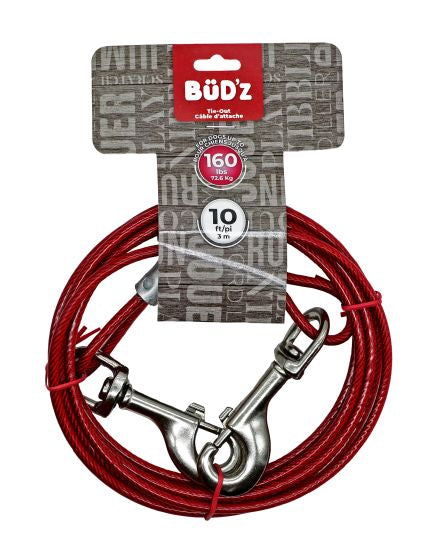 BUD’Z 10FT TIE OUT (UP TO 160LB)