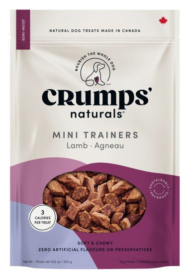 CRUMPS MINI TRAINERS LAMB SEMI MOIST DOG 10.5OZ