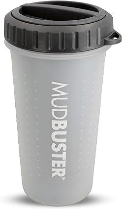 DEXAS LIDDED MUD BUSTER LIGHT GRAY LARGE