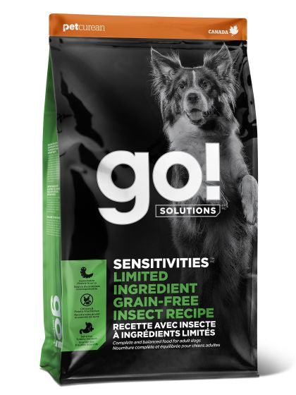 GO SENSITIVITIES LIMITED INGREDIENT GRAIN FREE INSECT DOG 22LB