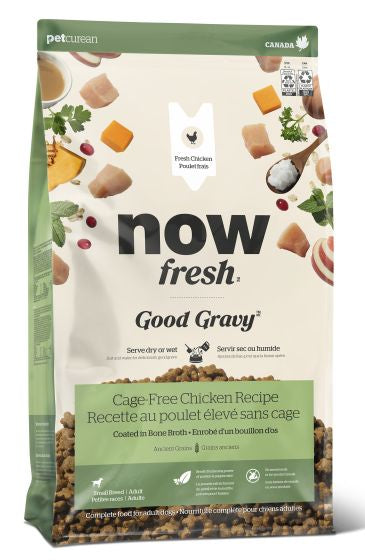 NOW FRESH GOOD GRAVY CHICKEN RECIPE WITH ANCIENT GRAINS SMALL BREED DOG 3.5LB