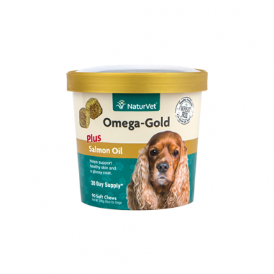 NATURVET OMEGA-GOLD SOFT CHEWS (90 CT)