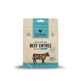 VITAL ESSENTIALS FREEZE-DRIED RAW BEEF ENTREE DOG FOOD MINI NIBS 5.5 OZ