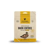 VITAL ESSENTIALS FREEZE-DRIED RAW DUCK ENTREE DOG FOOD MINI NIBS 5.5 OZ