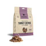 VITAL ESSENTIALS FREEZE-DRIED RAW TURKEY ENTREE CAT FOOD MINI NIBS 8 OZ