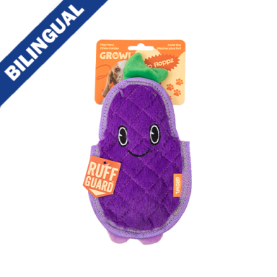 GROWL FLIP FLOPPZ FRUIT & VEGETABLE COLLECTION - DOG TOYS