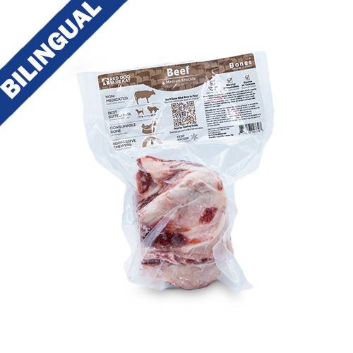 RED DOG BLUE KAT BEEF KNUCKLE MEDIUM FROZEN BONES