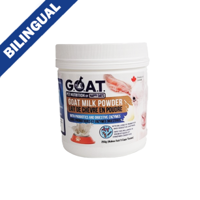 HAPPY DAYS PLAIN GOAT MILK POWDER FOR DOGS 250G