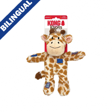 KONG WILD KNOTS GIRAFFE MEDIUM/LARGE DOG TOY