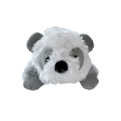 FOUFOUBRANDS FOUFIT LAYDOWN PLUSHIES PANDA 6.5" DOG TOY