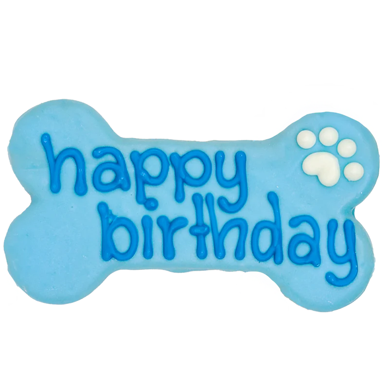 BOSCO & ROXY’S - HAPPY BIRTHDAY/ BONNE FETE -  BONE 6”