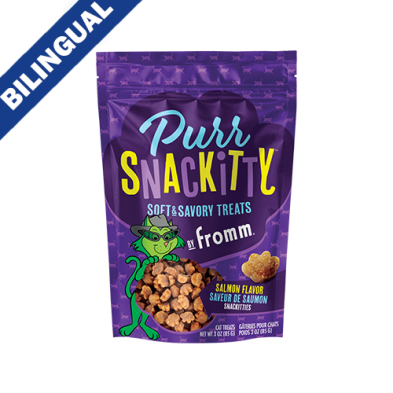 FROMM PURRSNACKITTY SALMON FLAVOR TREATS FOR CATS 3OZ
