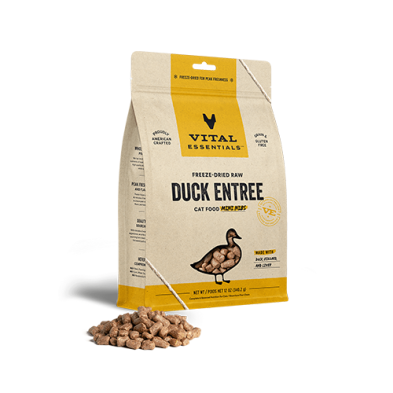 VE \ CAT \ FD \ RAW DUCK MINI NIBS 12OZ